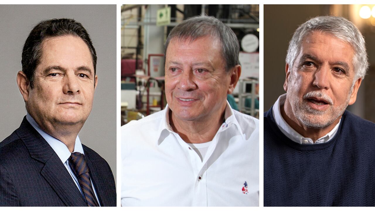 Germán Vargas Lleras, Mario Hernández y Enrique Peñalosa