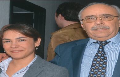 Virginia Turbay y Gabriel Iriarte.