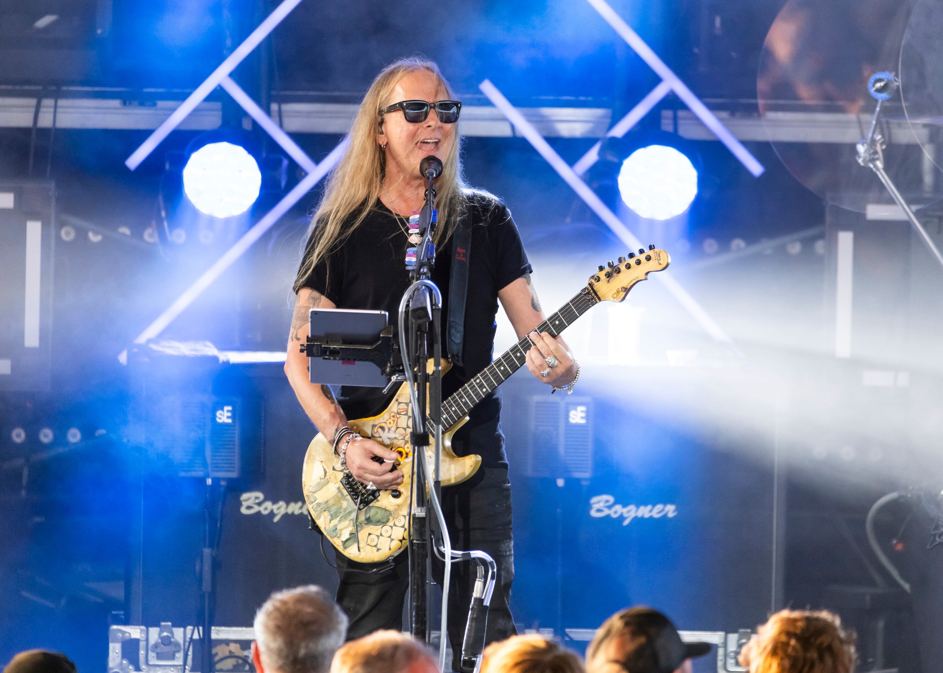 Jerry Cantrell tocando, el 16 de agosto de, 2024 en Michigan. Foto: Scott Legato/Getty Images.