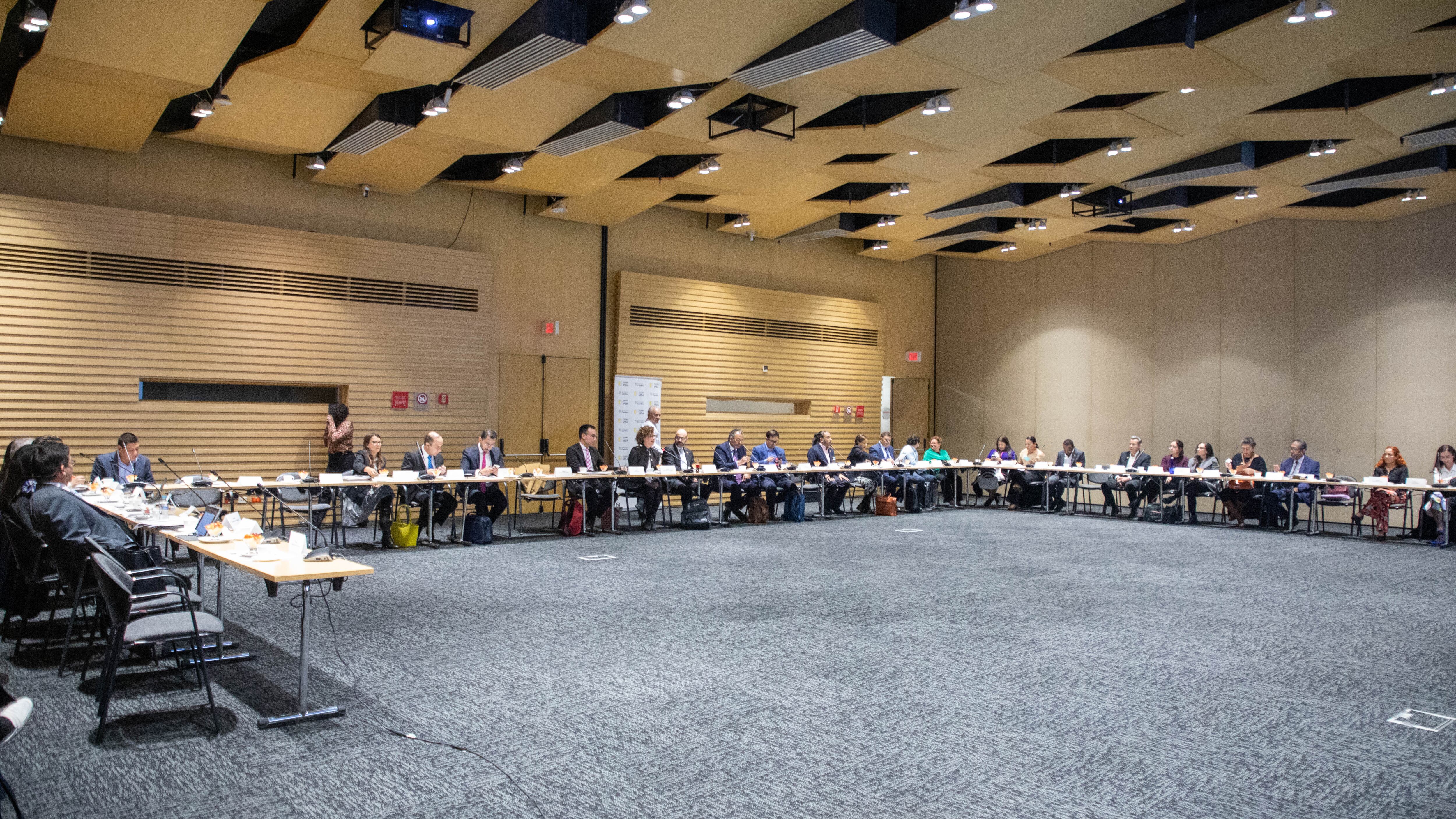 Tercer encuentro de la Comisión de Expertos que crea la reforma a la justicia del gobierno Petro.