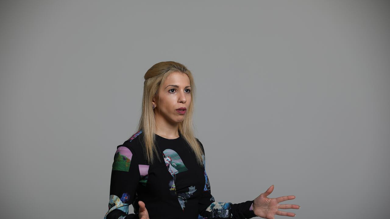 Rim Kanaan. Cónsul de Palestina en Colombia.