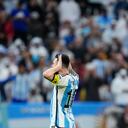 Así celebró Messi su gol en el segundo tiempo ante Países Bajos