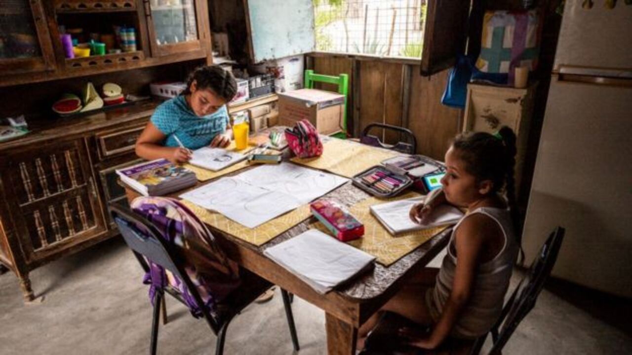 Educación en cuarentena - Getty BBC