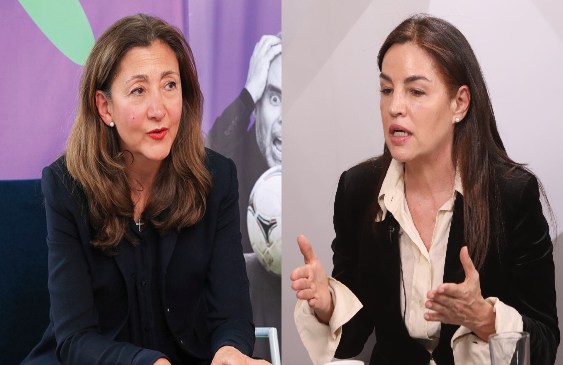 Ingrid Betancourt y Sofía Gaviria.