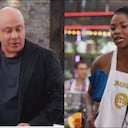 Jorge Rausch y Catherine Ibargüen en Masterchef Celebrity