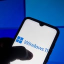 In this photo illustration the Windows 11 logo seen displayed on a smartphone.
It is a major version of the Windows NT operating system. (Photo Illustration by Rafael Henrique/SOPA Images/LightRocket via Getty Images)