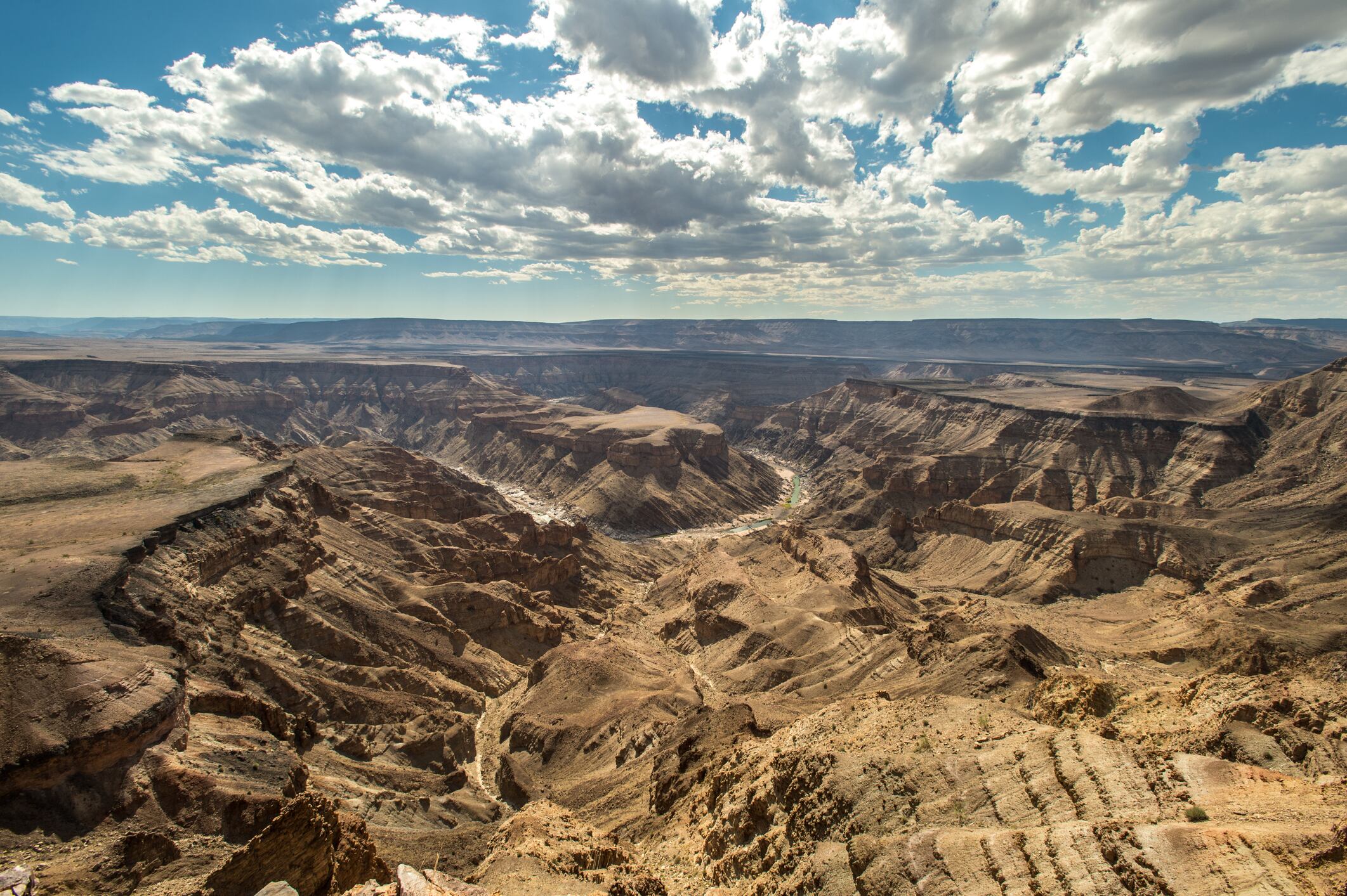 El parque Richtersveld está ubicado en la frontera entre Sudáfrica y Namibia.
