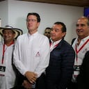 BOGOTÁ, 27 de abril de 2023. La Federación Nacional de Cafeteros de Colombia anuncia a su nuevo gerente, Germán Alberto Bahamón. (Colprensa-Mariano Vimos)