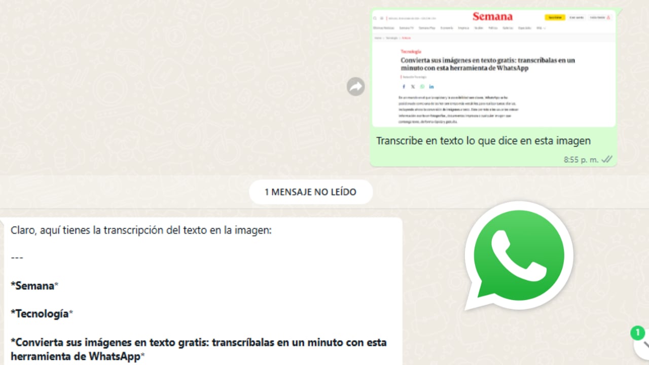 WhatsApp ha hecho posible que sus usuarios transcriban texto desde imágenes de manera gratuita y rápida, simplificando el acceso a información importante en su día a día.
