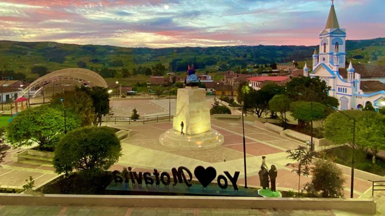 Panorámica de Motavita en Boyacá