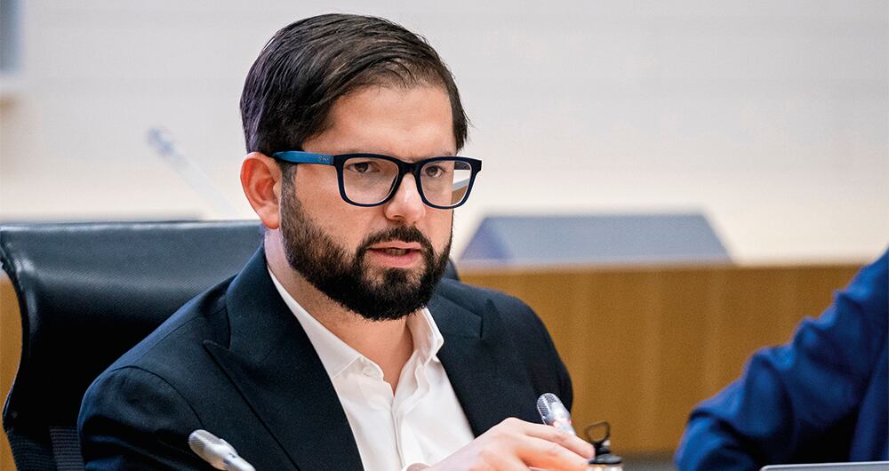 Gabriel Boric, presidente de Chile