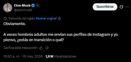 Horas después de su primera respuesta, Elon Musk reavivó el debate con una frase que sorprendió a las redes sociales.