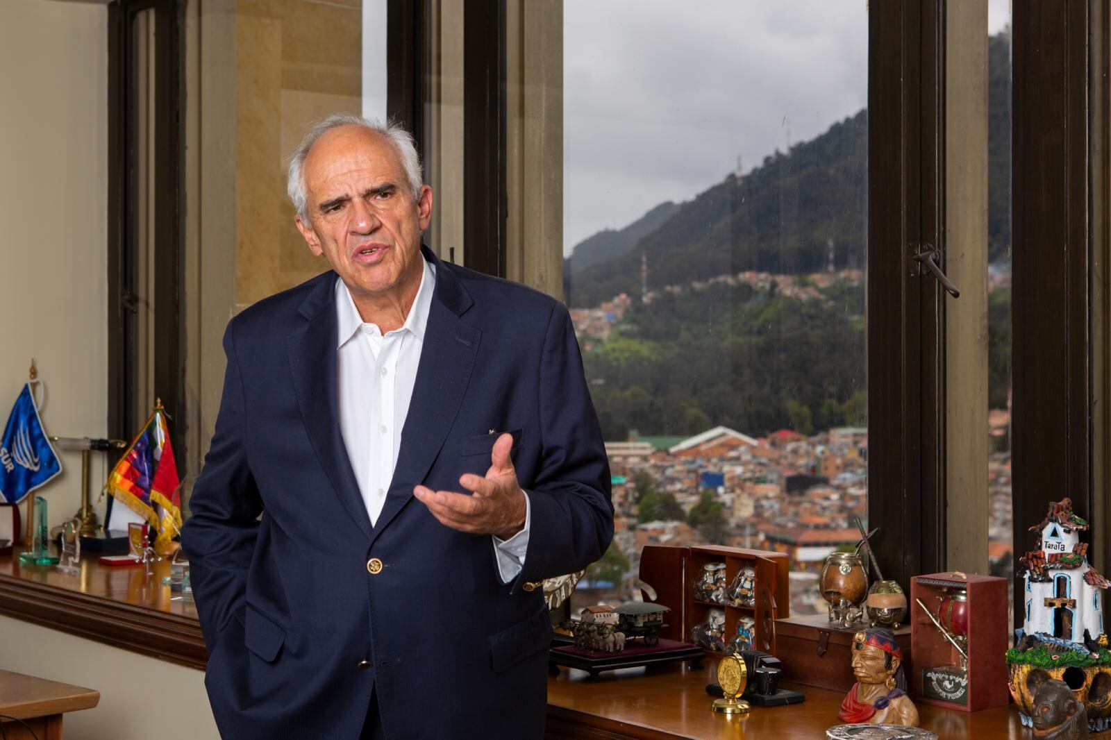 El expresidente Ernesto Samper Pizano