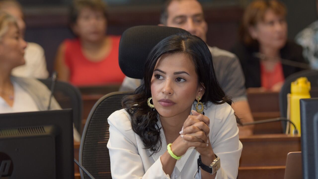 Maria Paulina Aguinaga, concejal de Medellín por el Centro Democrático, fue una de las primeras personas que advirtió los malos manejos en EPM.