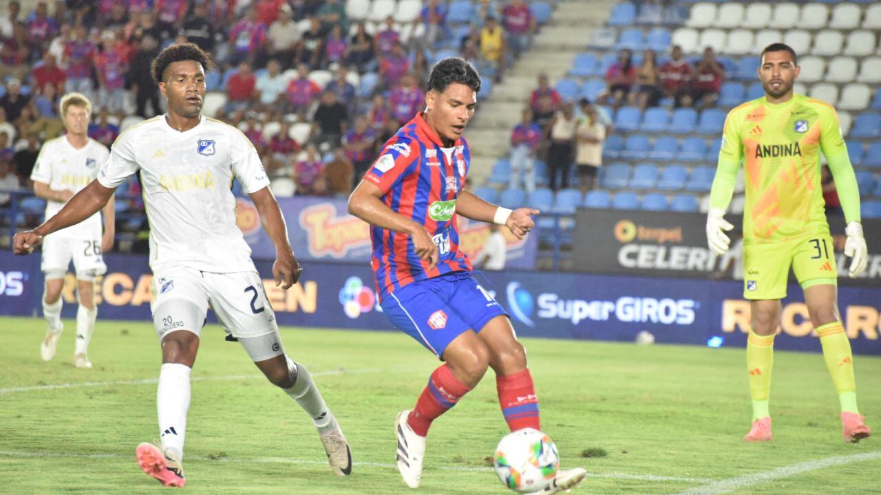 Unión Magdalena vs. Millonarios.