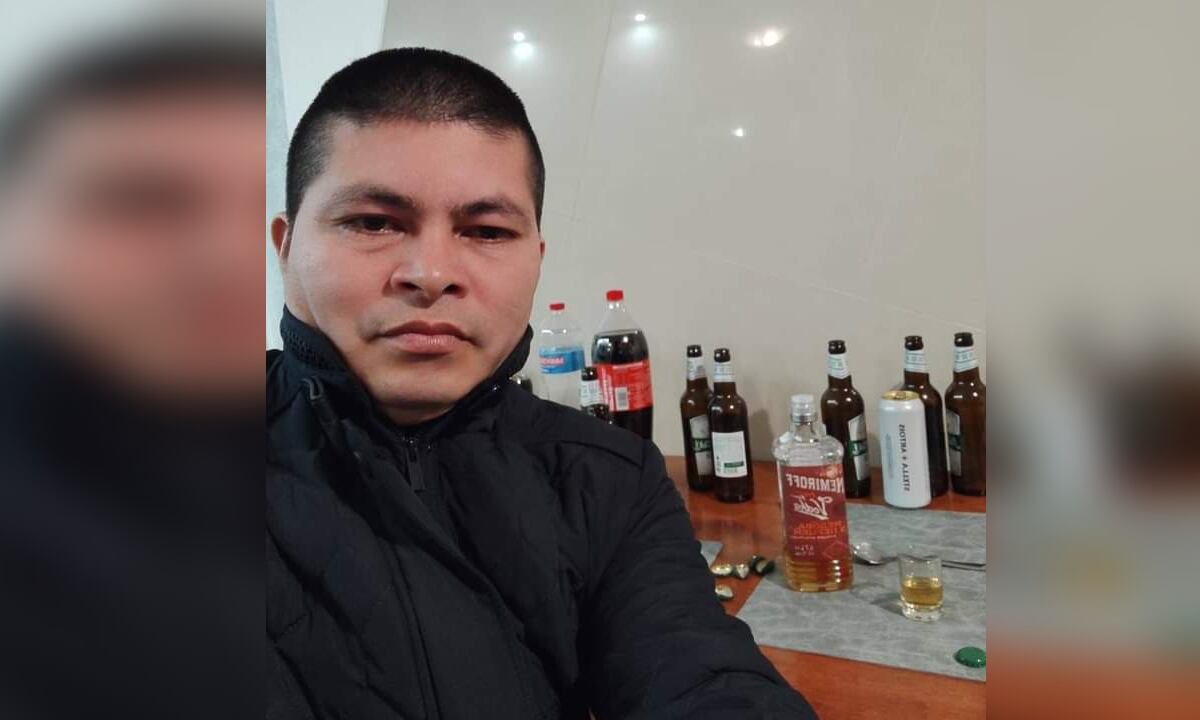 Alejandro Herrera, soldado huilense muerto en Ucrania.