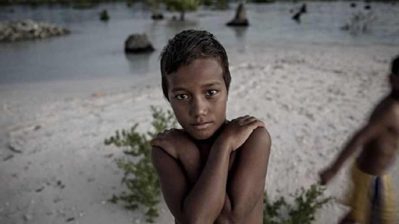 Se estima que los más 100.000 habitantes de Kiribati se verán obligados a abandonar el archipiélago en menos de 15 años. Foto: Getty Images