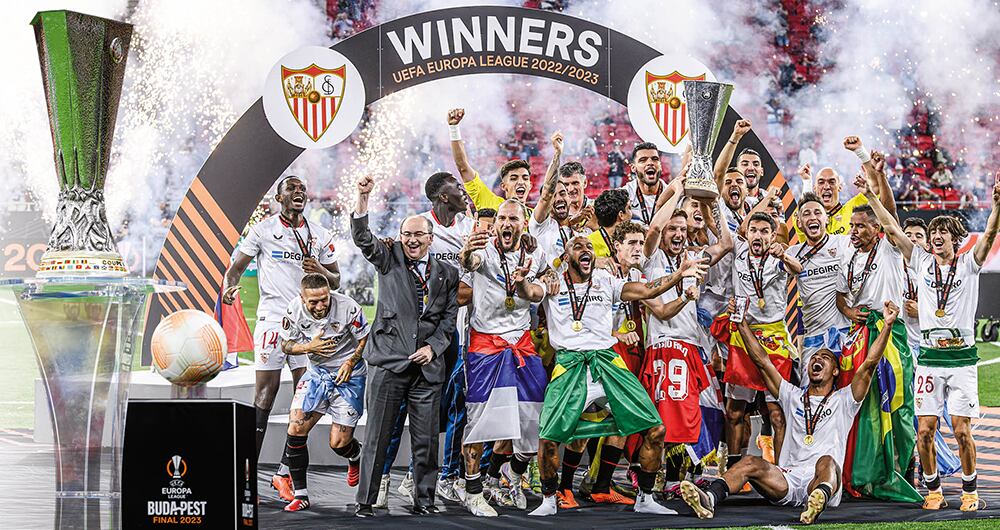 Sevilla fue el último campeón de la Europa League.