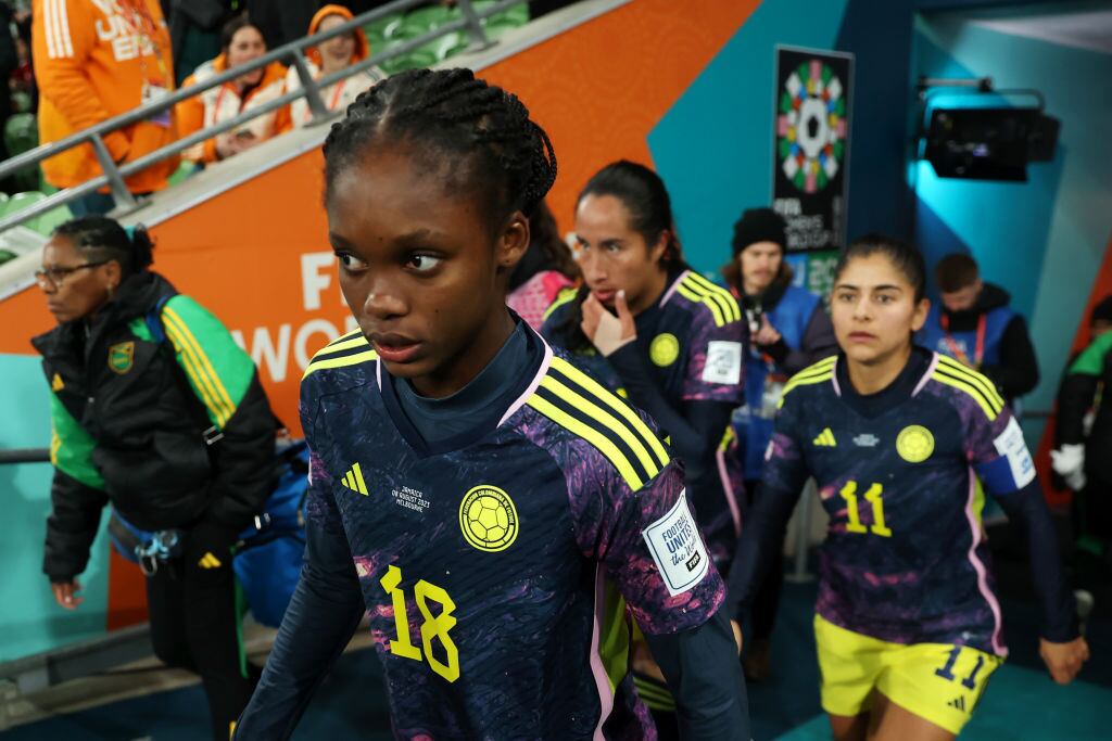 Linda Caicedo, Catalina Usme y Mayra Ramírez.
