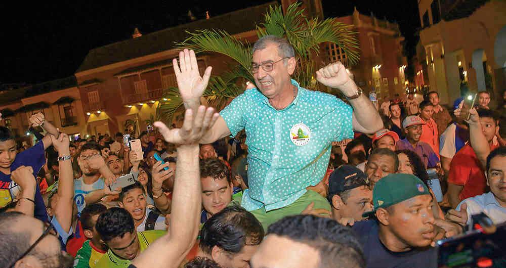 William Dau en campaña.