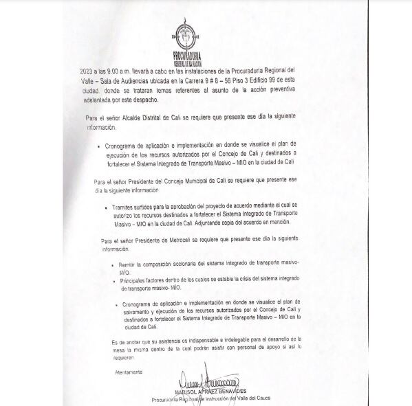 Esto dijo Roberto Ortiz sobre citación de la Procuraduría al alcalde de Cali, Jorge Iván Ospina.