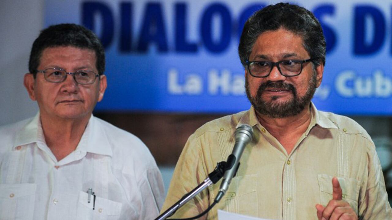 Iván Márquez, miembro de la delegación de Paz de las FARC en La Habana.