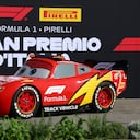 El protagonista de Cars realizará una vuelta de honor en el Autódromo Nacional de Monza durante el Gran Premio de Italia.
