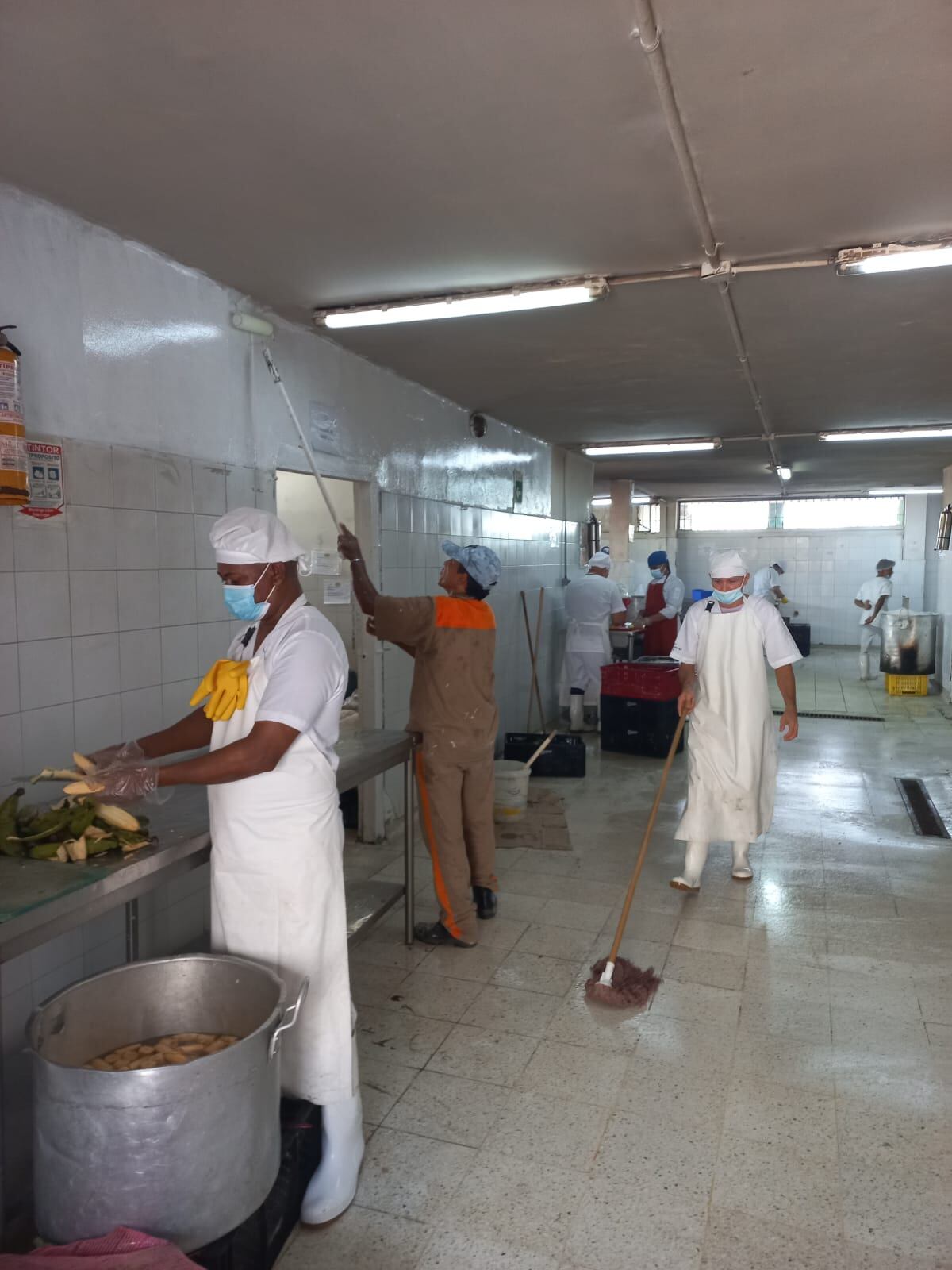 Rancho de comida cárcel de Monteria