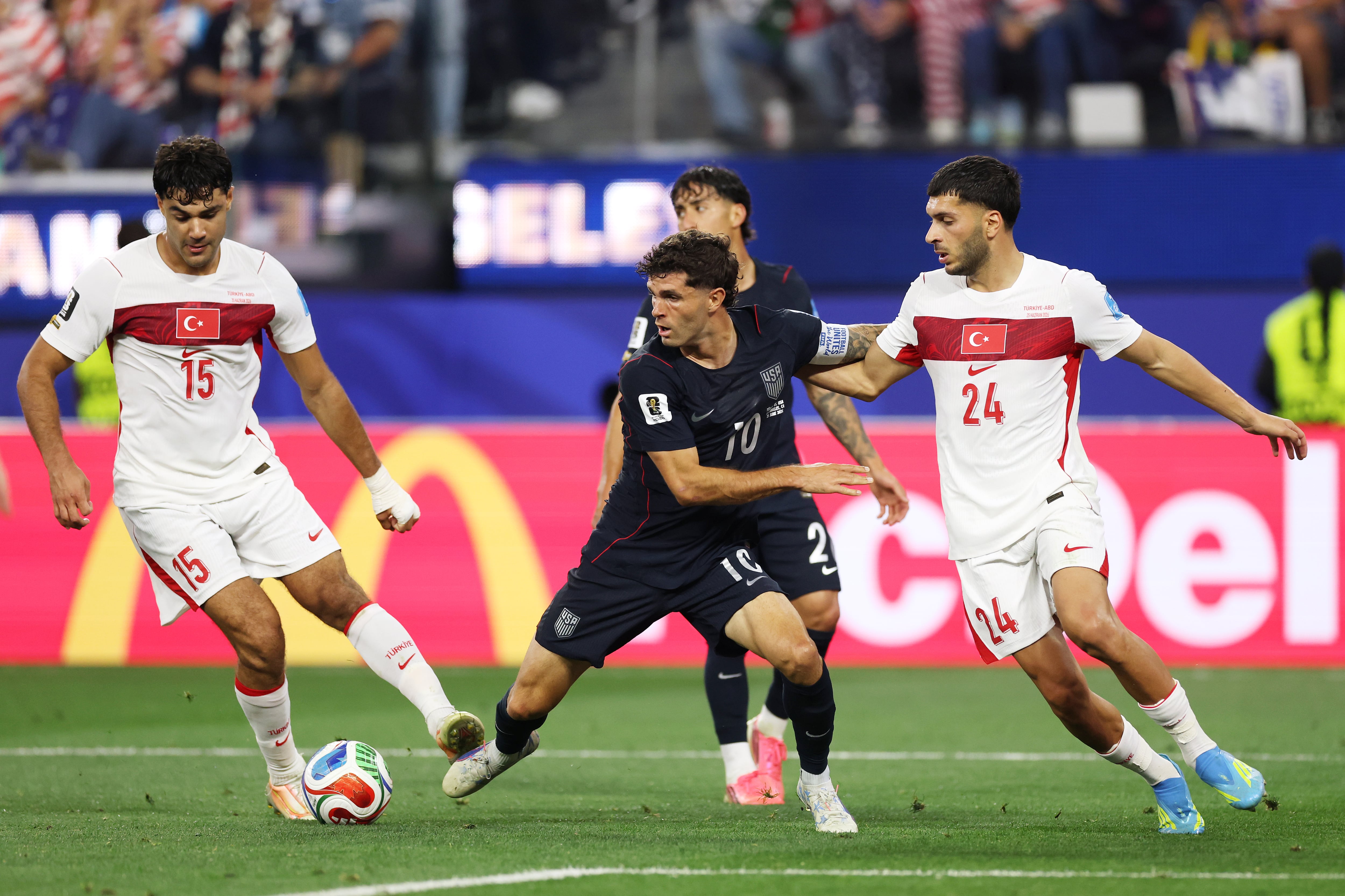 Turquía amargó a Estados Unidos en la última fecha del grupo D en el Mundial 2026.