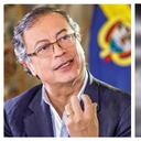 Presidente Gustavo Petro y portada de SEMANA