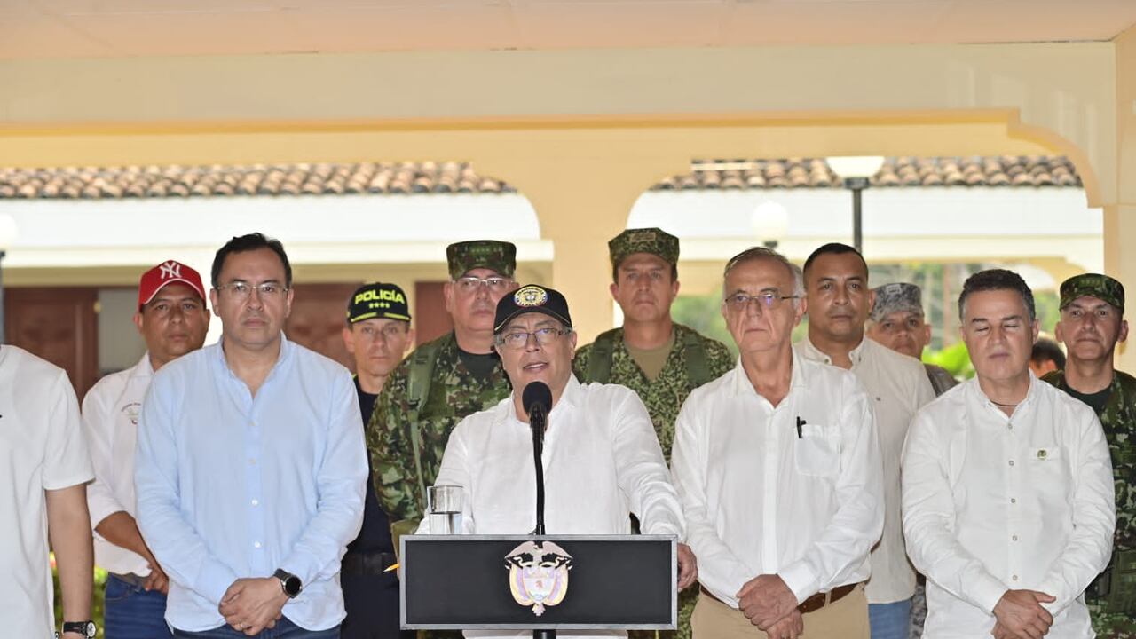 Declaraciones del Presidente Gustavo Petro, tras término del consejo de seguridad extraordinario en Caucasia, Antioquia.