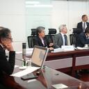 El presidente de la República, Gustavo Petro, y la alcaldesa de Bogotá, Claudia López, se reunieron este 24 de abril en la Casa de Nariño.