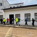 Presuntos integrantes de la banda delincuencial Los Plazuelos.