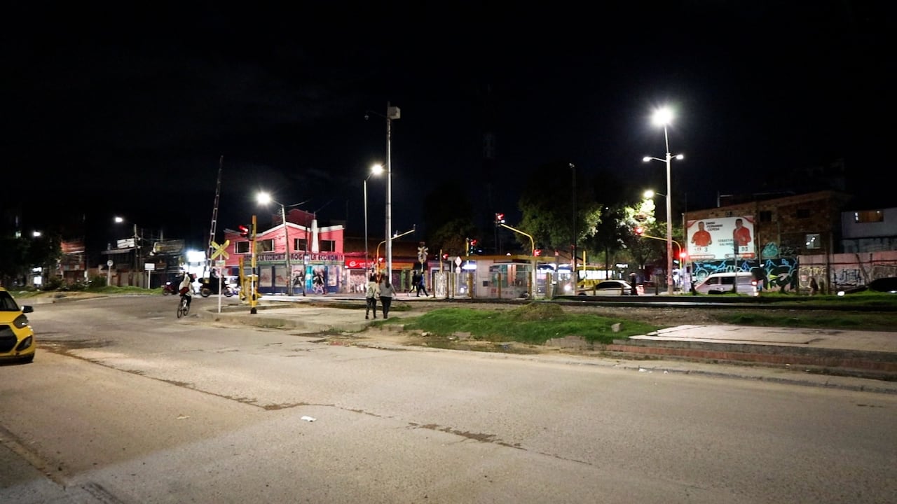 Nueva iluminación led en las avenidas de Bogotá.