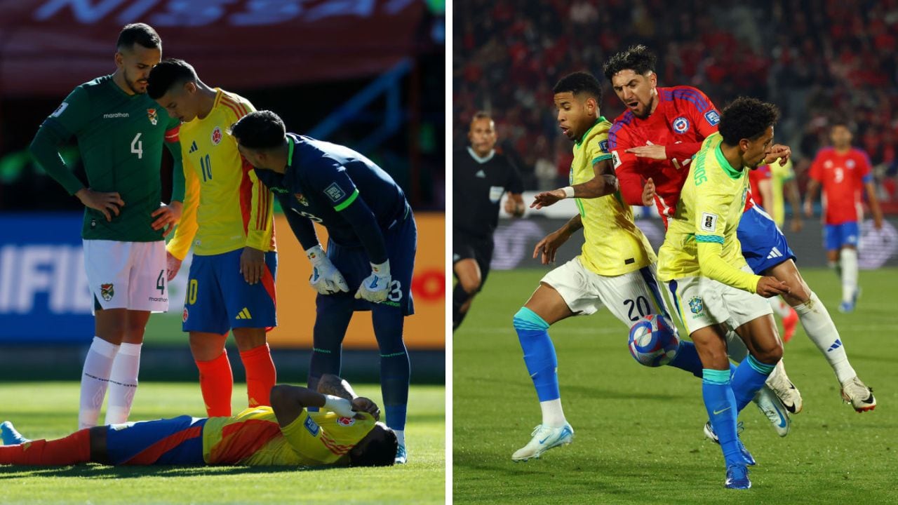 Tabla de posiciones de eliminatorias.