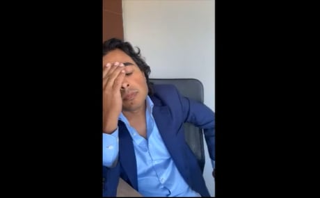 Nicolás Petro en audiencia.