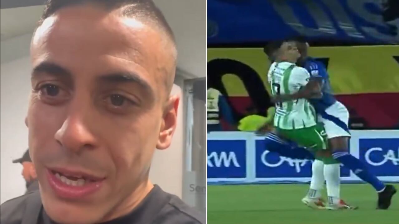 Camilo Cándido habló en zona mixta, luego del clásico de Millonarios ante Atlético Nacional