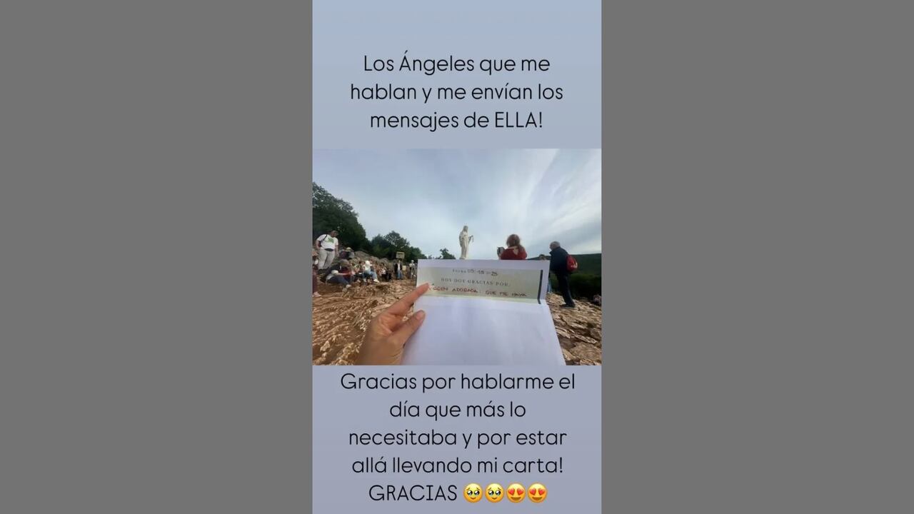 Carolina Cruz habla sobre su conexión espiritual