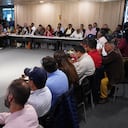 Mesa de diálogo con transportadores, Ministerio de Transporte.
Paro camionero por alza al ACPM