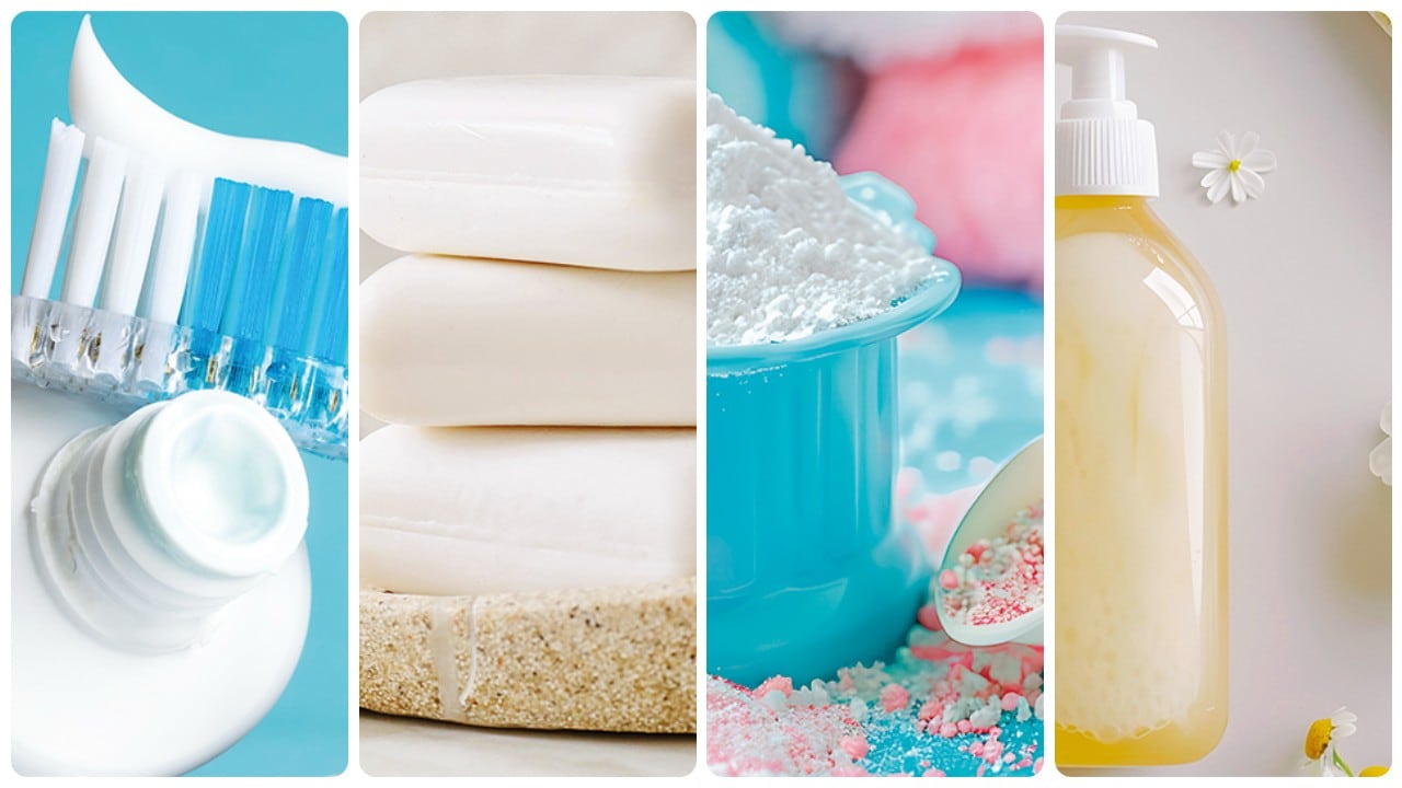 Estas son las marcas más recordadas en cremas dentales, jabones de baño, detergentes en polvo y champús.