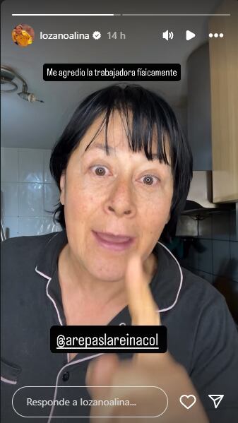 Alina Lozano compartió una experiencia que vivió con una trabajadora cuando solicitó un cambio.