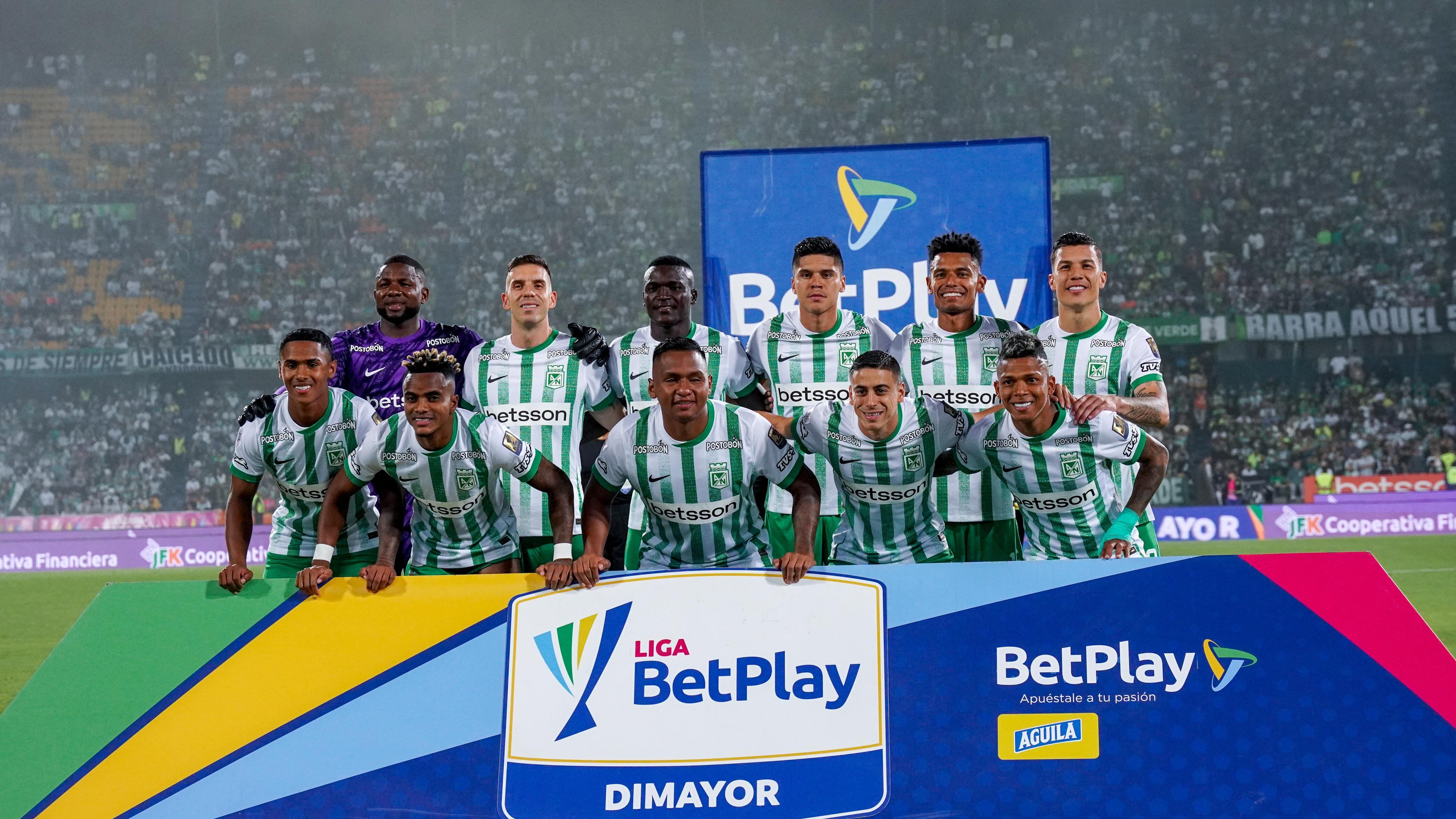 Así formó Atlético Nacional contra Deportivo Pereira