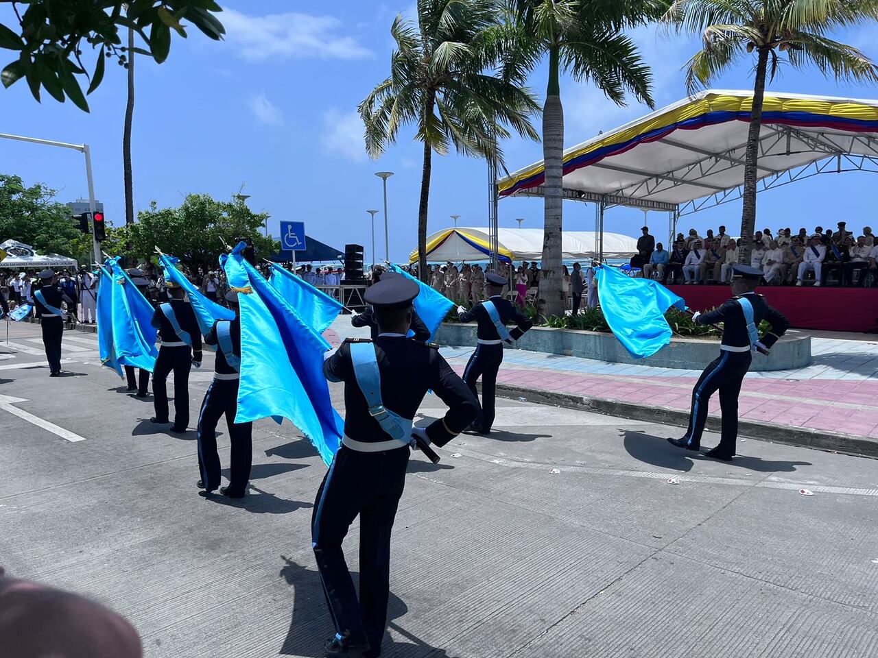 Desfile 20 de julio en San Andres