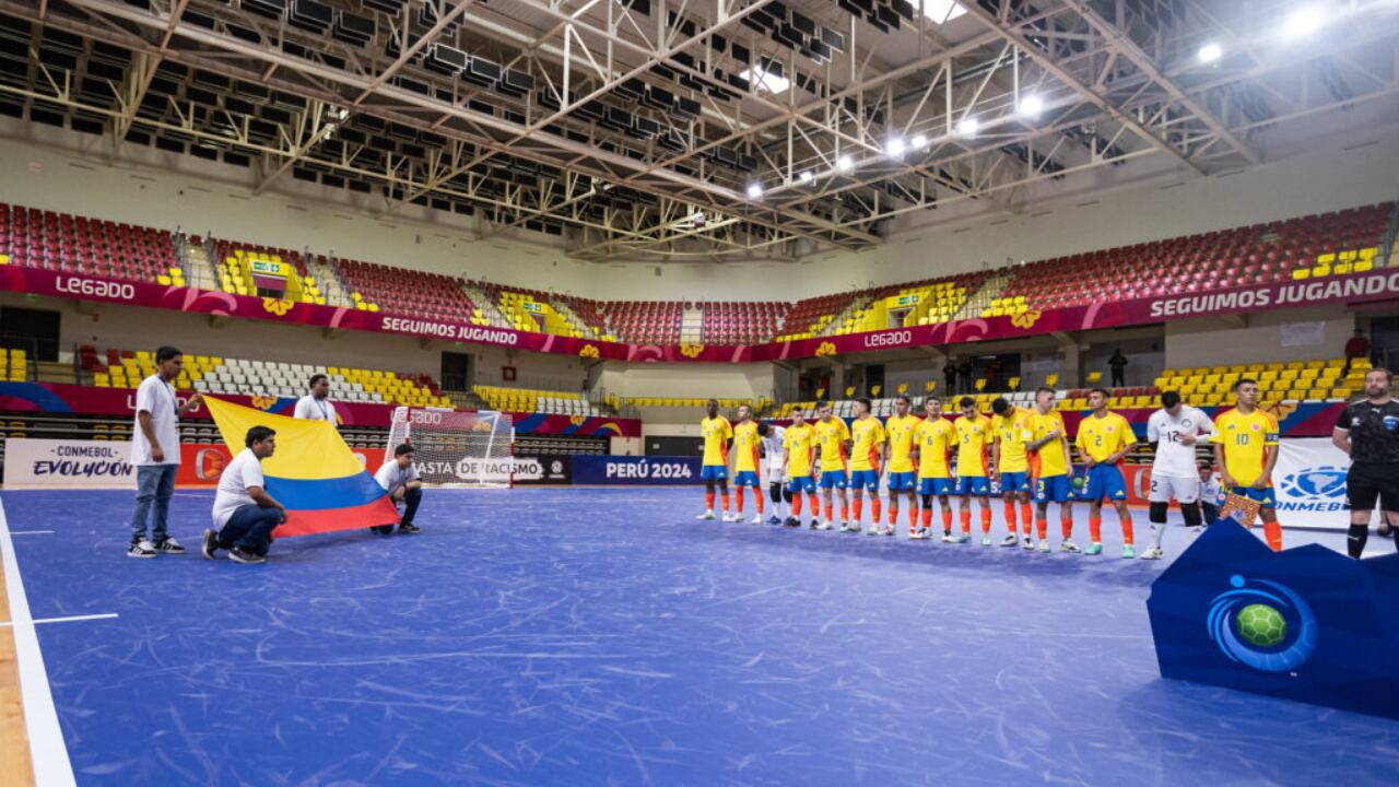 Selección Colombia Sub-20 de Futsal en el Sudamericano de Perú