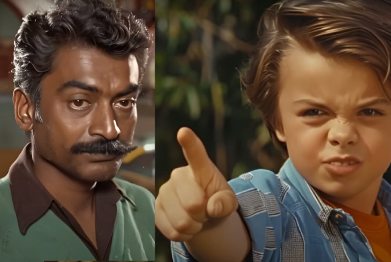 Una IA imaginó cómo se verían Apu y Nelson si fueran reales.