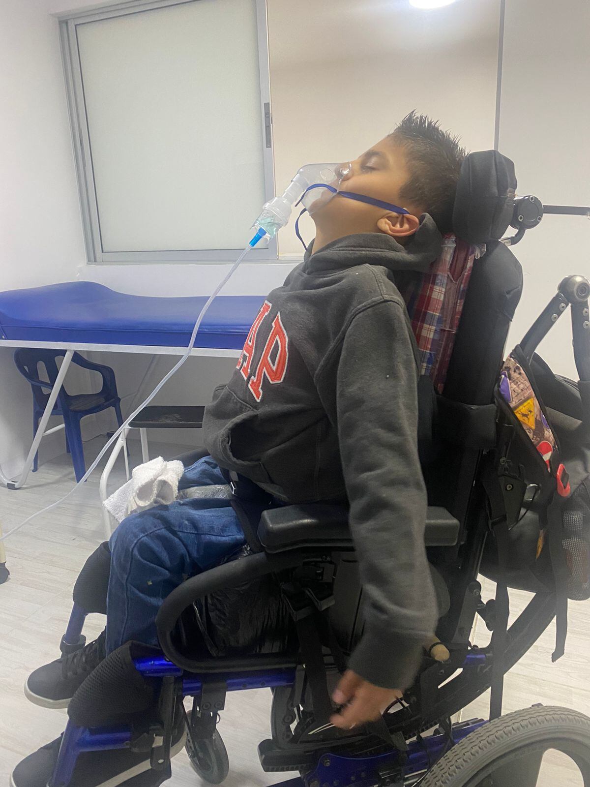 Juan Diego, espera para poder viajar a finales de marzo