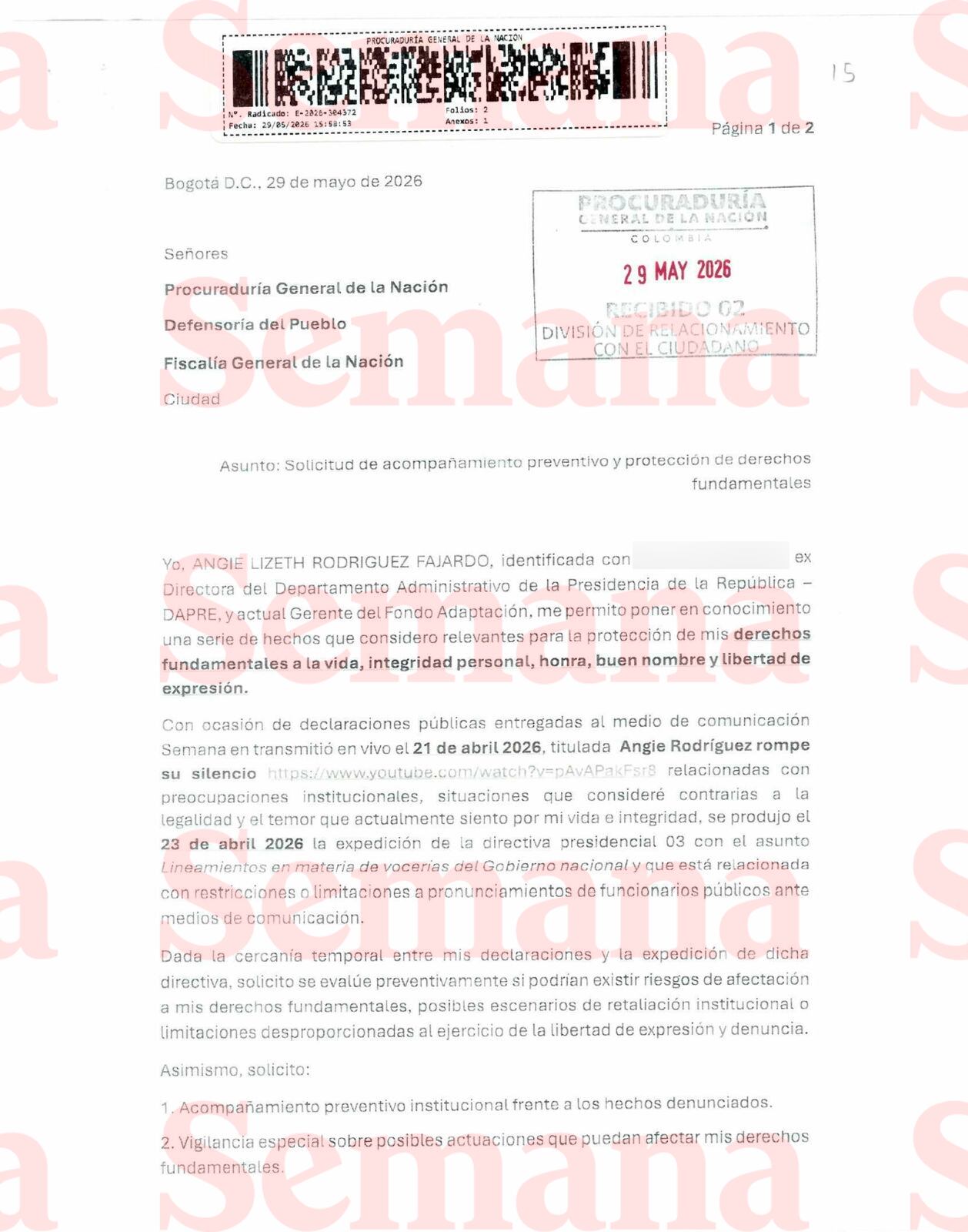 Documentos Angie Rodríguez
