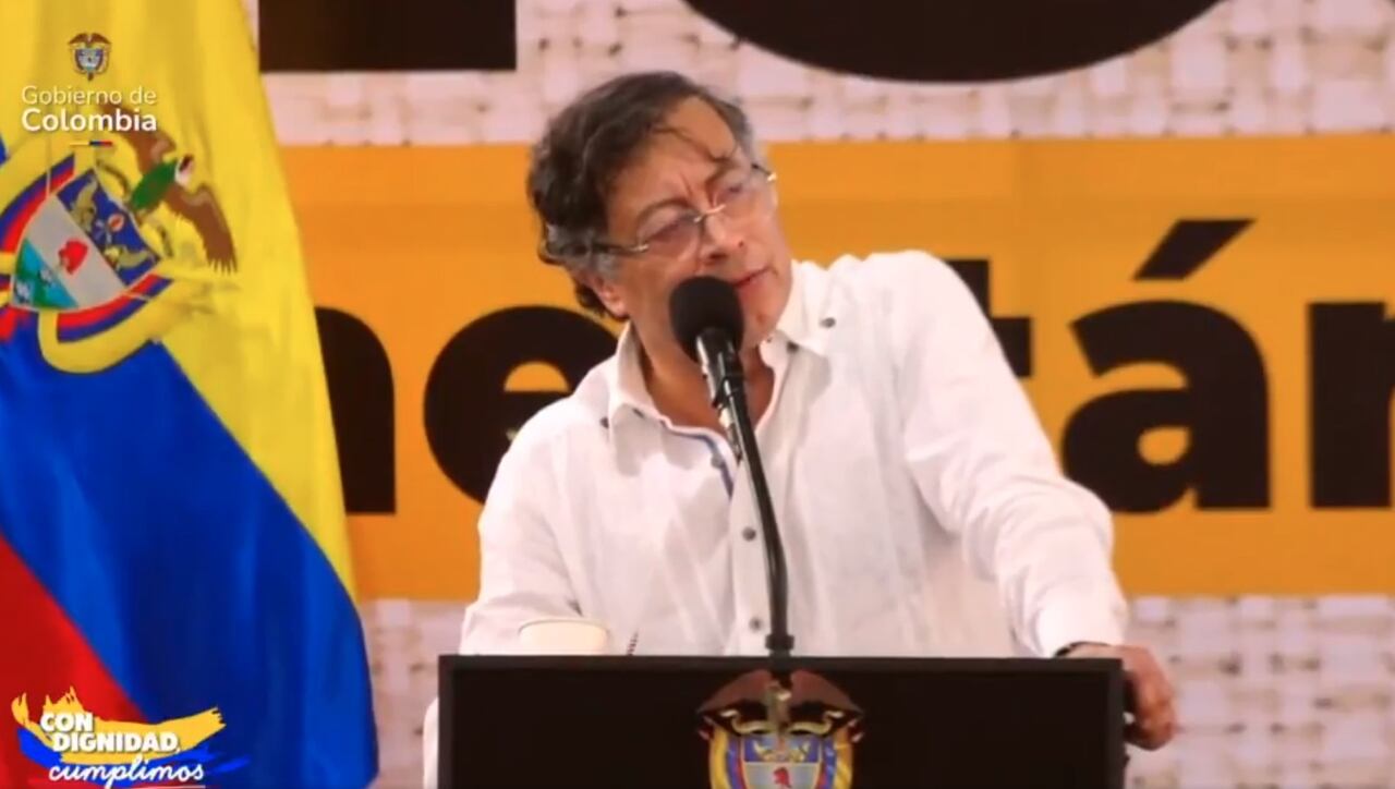 Petro en La Dorada (Caldas)