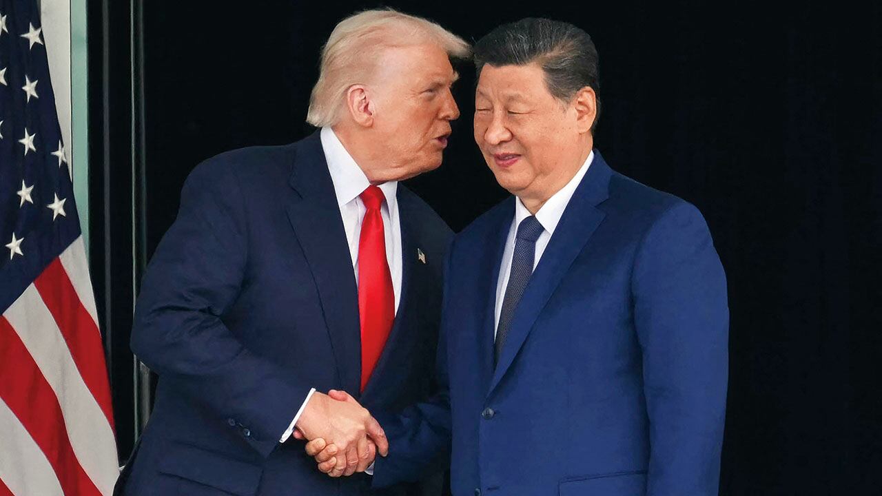 Los presidentes Donald Trump y Xi Jinping