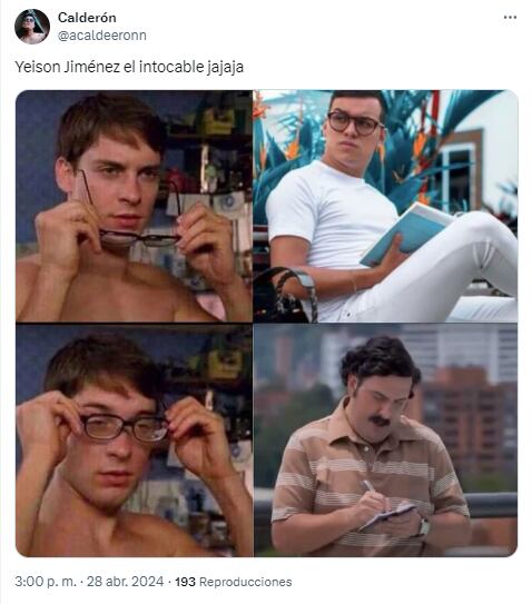 Memes Yeison Jiménez.
